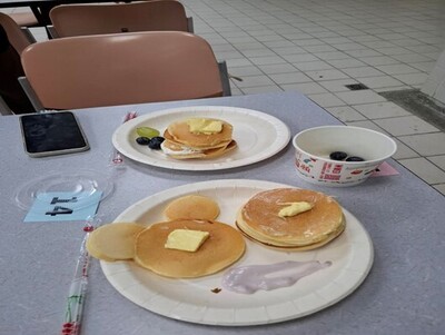 同學的創意鬆餅成果1圖片