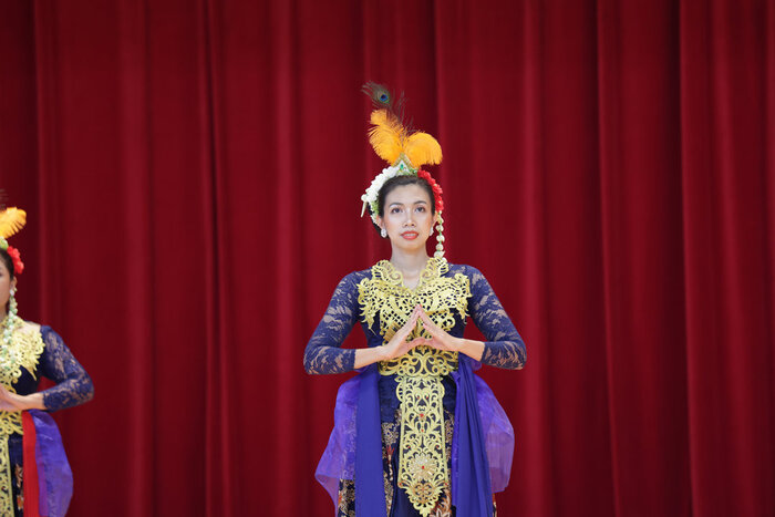 印尼舞蹈表演過程1