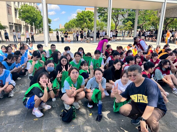 江耀璋老師至現場為班上同學加油圖片