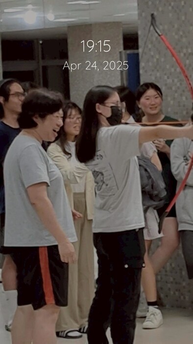 翠華老師認真參與比賽圖片