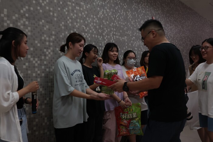 射箭比賽(10/16)-陳南福老師頒獎